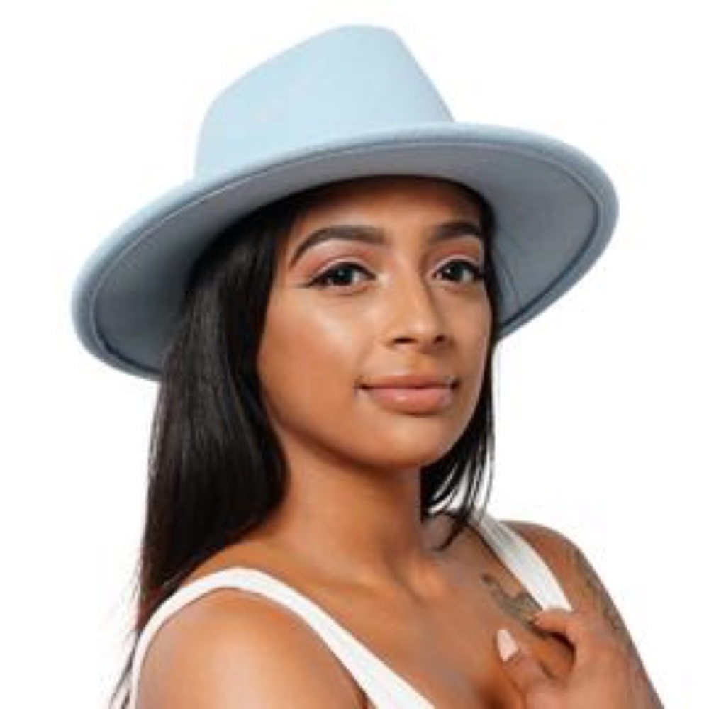 🔥RESTOCKED!🔥Western Felted Fedora / Rancher Hat - Picture 4 of 7